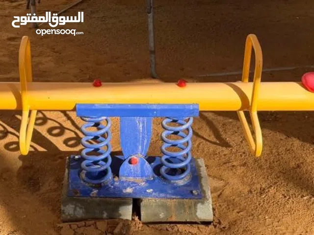 Heavy-Duty 4-Seater Spring Seesaw for Kids – Metal & Plastic, Outdoor Playground