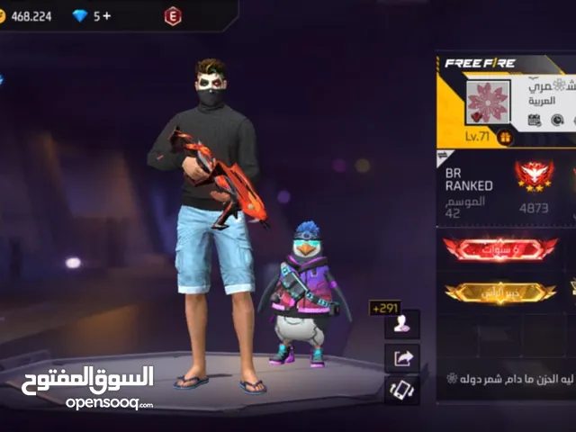 Free Fire Accounts and Characters for Sale in Al Karak