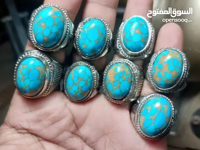 خاتم حجر فيروز طبيعي-وارد إندونيسيا