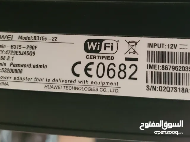 Huawei Router 4G LTE  for zain network only