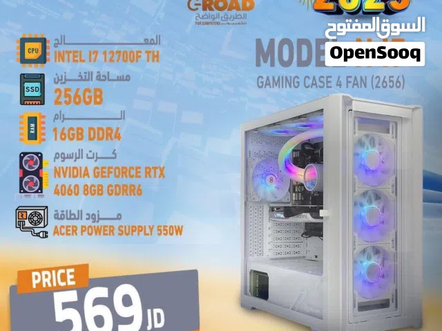 كمبيوتر جيمنج العاب بي سي جيمنج آي فايف جيل  12  كرت شاشة 3050 ار تي اكس GAMING PC I5 12th rtx 3050