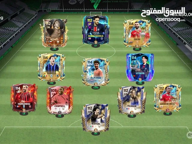 Fifa account ovr114