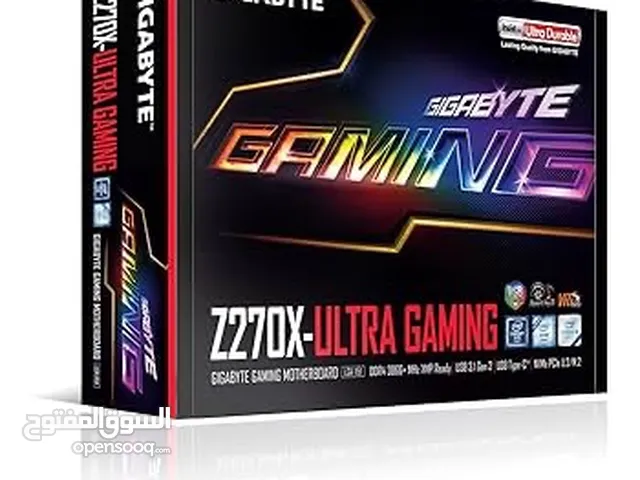 للبيع معالج intel i7 7700 + مذربورد z270x ultra بسعر مغري.