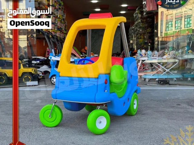 سيارة دفع قدم / عضم المنتج مخصص للحضانات و رياض الاطفال /  جميع منتجاتنا اصلية 100% .