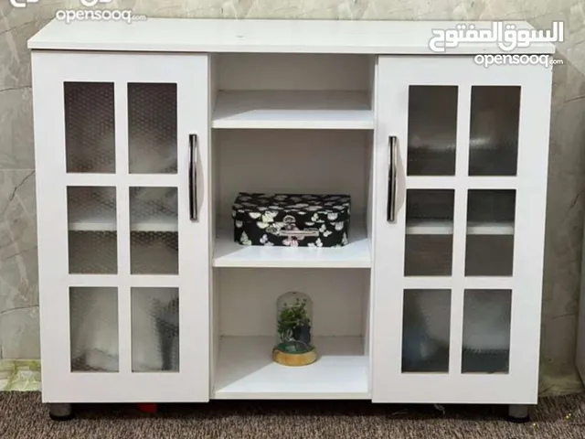 ركن قهوة نجارة خشب ابيض ثقيل