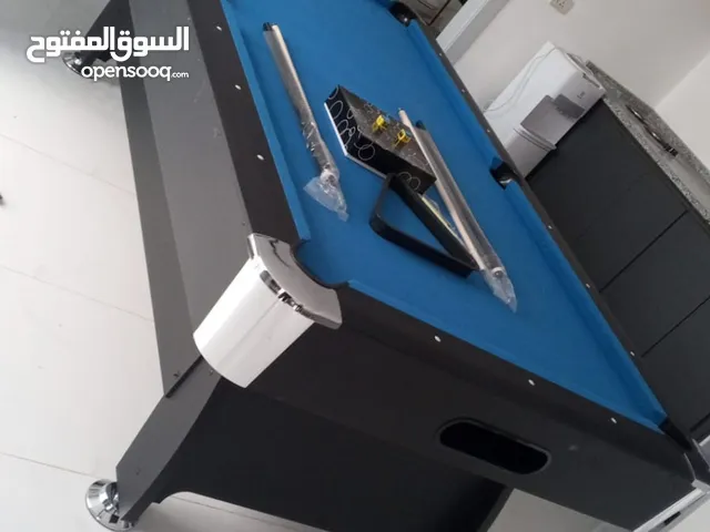 طاولة بلياردو خشب مقاس 8 قدم جديد بالكرتونه