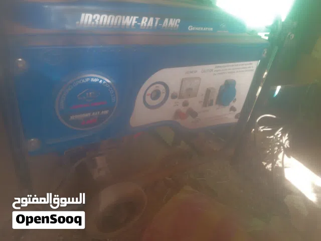 مولد كهربابي 3كيلو بنزين ماركه جندونق مستعمل بحاله جيده السعر 1200