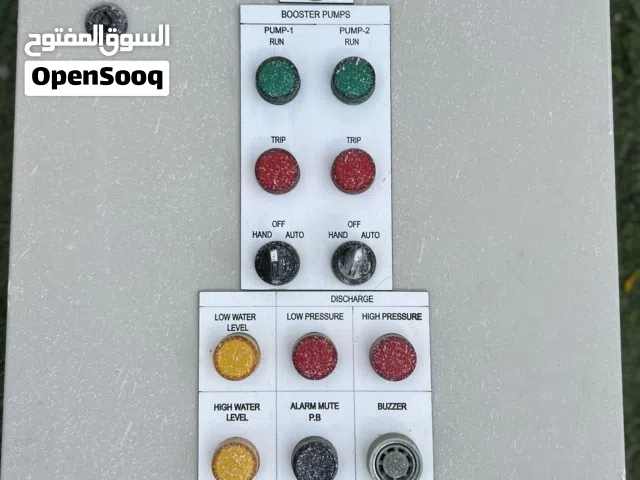 Electrical control panel for Water booster pumps 1.1kW