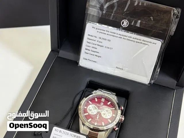 ساعة بنتلي 6 حبات الماس مع شهادة