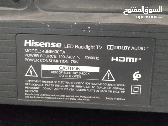 Hisense Smart 43 inch TV in Amman