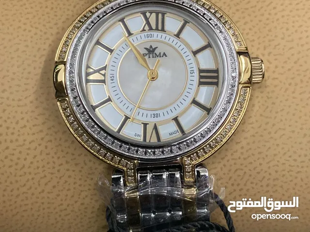 ساعة اوبتيما الماس نادرة 120 قطعة الماس