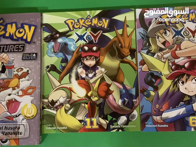 Pokémon manga 3 books