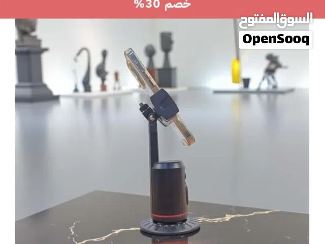 استاند موبايل ذكي متعقب الوجه دوران 360 درجه