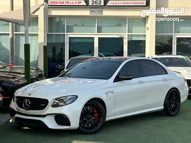 MERCEDES BENZ AMG E63s 2019 Perfect condition 6 buttons Full option Full carbon fiber