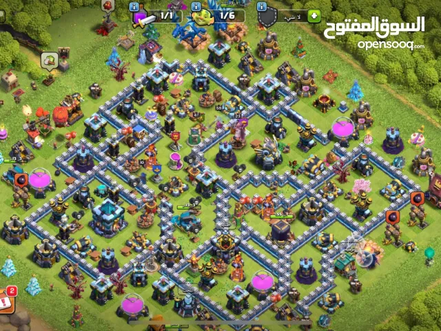 قرية كلاش اوف كلانس تاون 13 ماكس ماعدا الملوك قرية متعوب عليها من الصفر