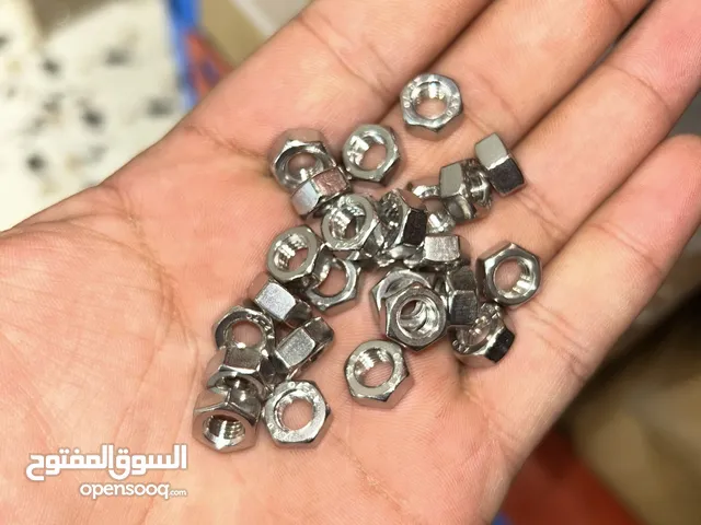 المسمار الستانلس ستيل_ الخابور الستانلس ستيل_ الصامولة الستانلس ستيل اطلب الان الكمية محدودة #اسكرو