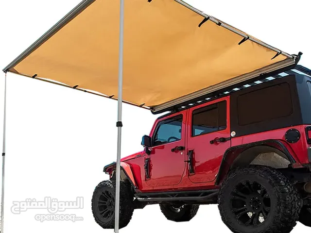 Camping Awning, Extendable Roof Tent, PU 2000 mm, UV50+ Shade, SUV, Outdoor, Camping, Travel.