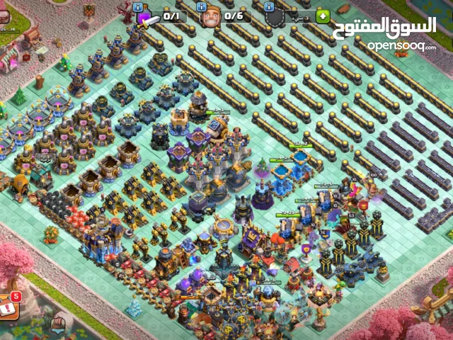 حساب كلاش تاون 18 ماكس