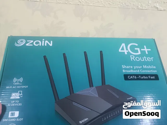 راوتر يشغل أي خط اورنج امنيه زين (4G+plus) cat6