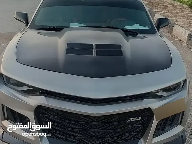 الفخامة شيفرولية كمارو 2014 خليجي فئة ZL1 رقم 1 فلاوبشن 1 × 1 بدون حوادث نضيفه كرت
