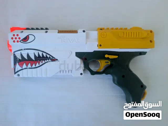 Custom Nerf Rival XVIII-500 Blaster – White Amazon Exclusive – 135+ FPS Spring Mod – Kronos Ghost Do