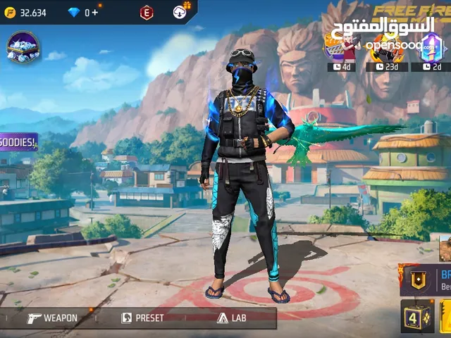 Free Fire Accounts and Characters for Sale in Amman