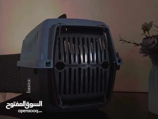 حقيبة + قفص لحمل الحيونات الاليفة