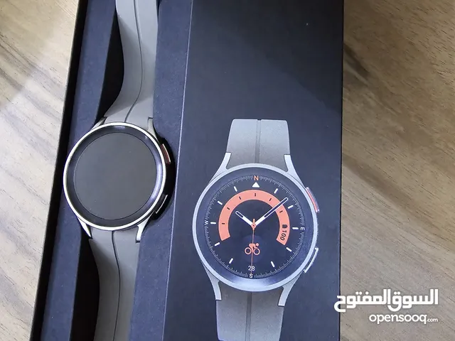 نسخة تيتانيوم samsung watch 5 Pro