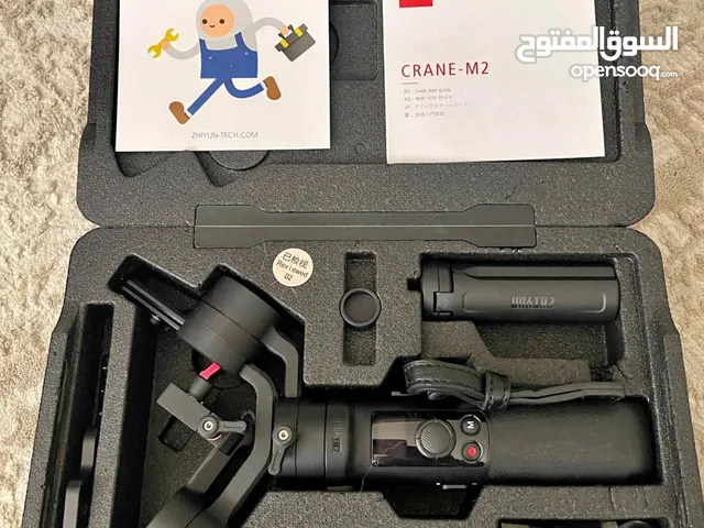 Crane m2 Gimbal for phone, go pro, and mirror less camera.