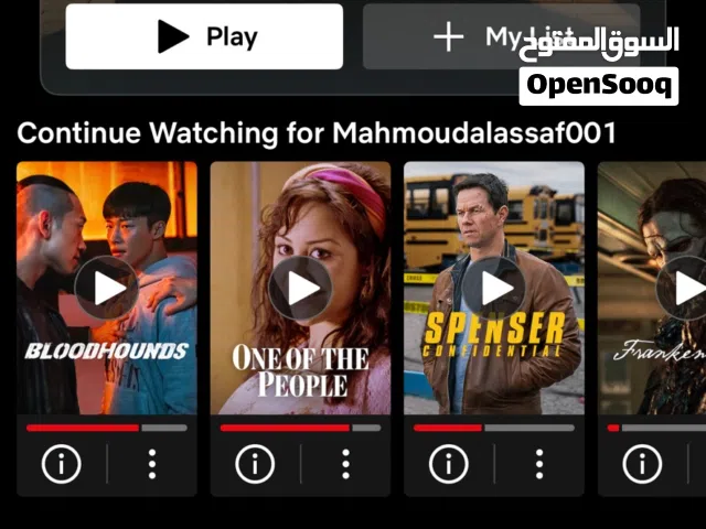 Netflix Accounts and Characters for Sale in Amman