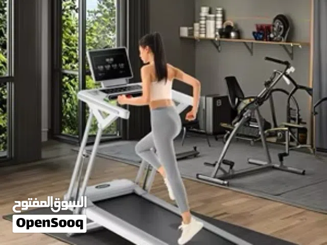جهاز تريدميل لل جري والمشي والركض يتحمل لغايه 200 كيلو اصلي تتوفر لدينا خدمة التوصيل