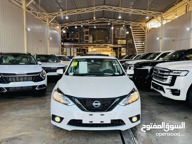 نيسان سنترا 2025 فول 1/1 مرقم بغداد  فتحه وفول