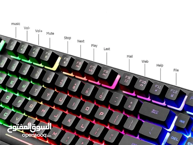 ZIYOULANG K2 RGB TKL MECHANICAL GAMING KEYBOARD BLUE SWITCH - BLACK