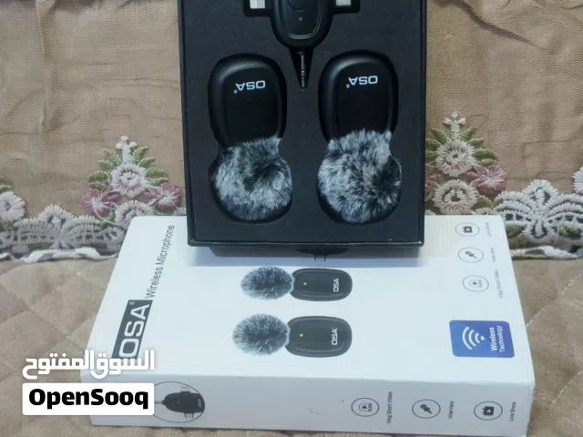 ميكروفون لاسلكي مزدوج (Wireless Microphone) من شركة OSA