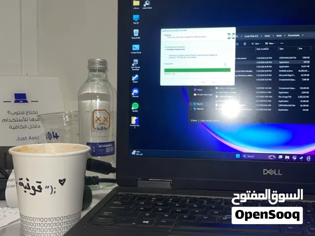 للبيع لابتوب ديل وورك ستيشن بمواصفات قويه WORKSTATION