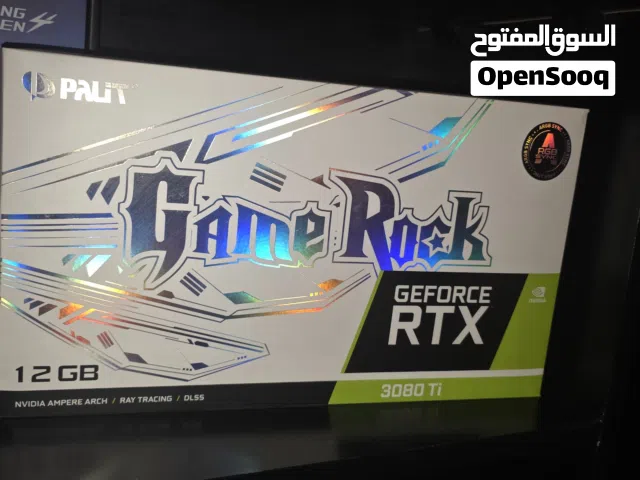 palit rtx 3080 ti gamerock oc 12gb  كرت شاشة نضيف استعماله خفيف