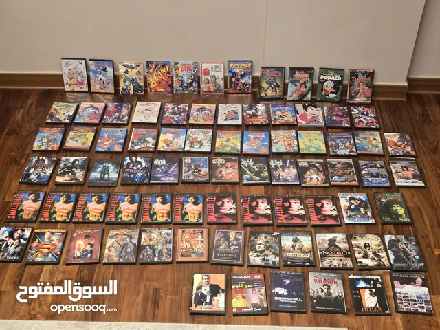 اشرطه dvd مستعمله بحاله ممتازه