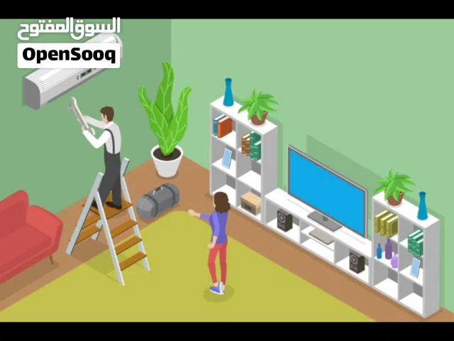 AC, Electrical & Pipe Fitting Services خدمات التكييف والكهرباء وتركيب الأنابيب