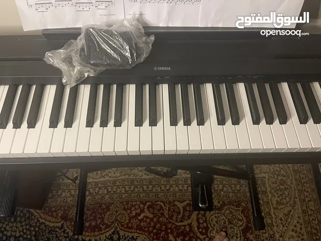 Yamaha p45 with a stand and sustain pedal + Piano Led visualizer