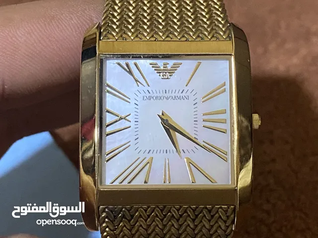 Gold Emporio Armani for sale in Amman