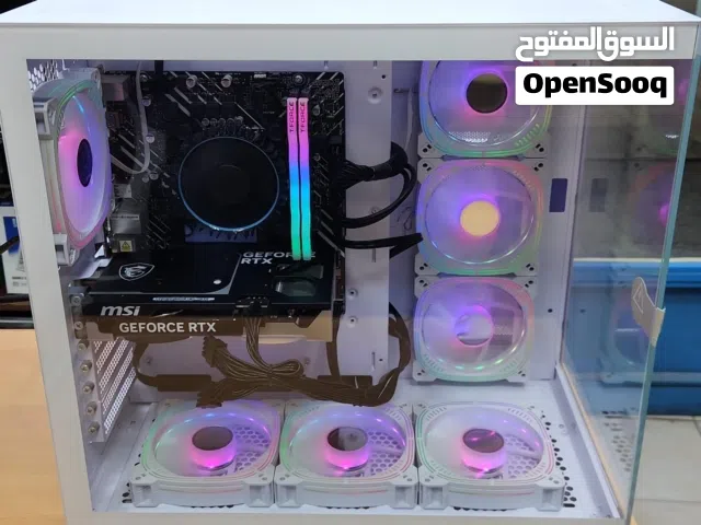 للبيع بي سي جيمنق Core i5 14Gen1TB SSD/16Ram DDR5/5060 8GB RTX كالجديد مع الكرتون