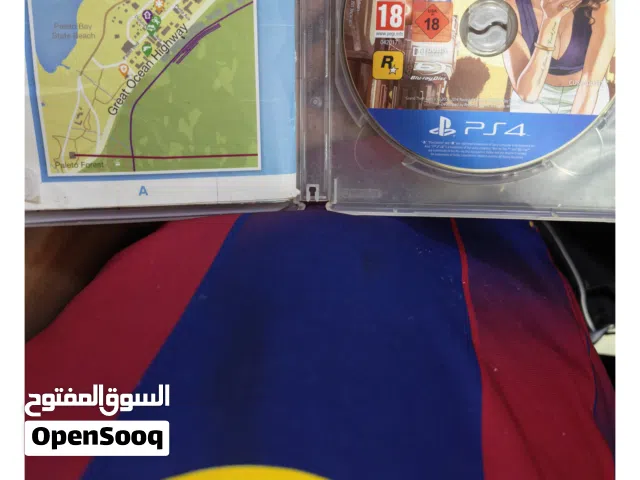 6 PS4 Games Bundle (GTA V, NFS, Naruto)  6 ألعاب بلايستيشن 4 للبيع