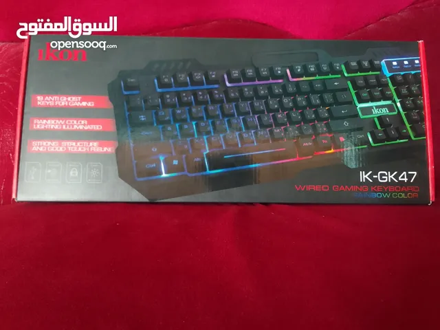 (BRAND NEW)RGB LED keyboard كيبورد جديد