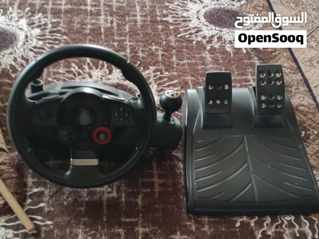 جهاز محاكاة سباقات السيارات Driving Force GT ستيرنج مع دعسات بشتغل على الكمبيوتر والبلايستيشن للبيع