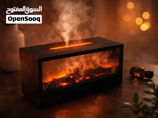 مبخرة ومرطب جو بشكل لهب موديل A4