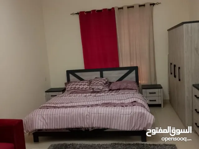 استديو مفروش للايجار الشهري في الجرف 2 بابراج الياسمين فرش جديد ونظيف ومرتب