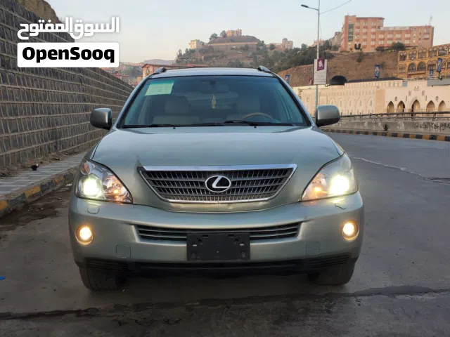 لعشاق البوابير من المعدوام لكزس Rx 400h هيبراد موديل 2009 راقم وحد ماشيه 150 الف ميل بضاعه اصفار