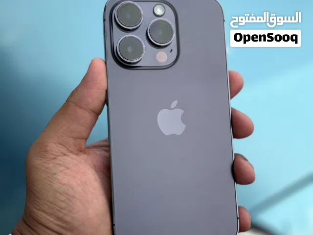عرض خااص : iPhone 14 pro 256gb هاتف نظيف  مع ضمان و ملحقات و بأقل سعر من دكتور فون