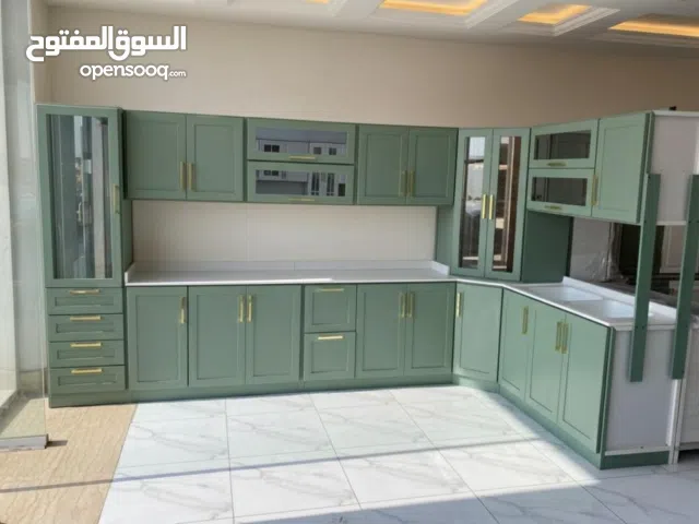 مطابخ جاهزة وتفصيل مطابخ عالية الجودة بخامات تدوم طويلاً مقاومة للخدوش والحرارة