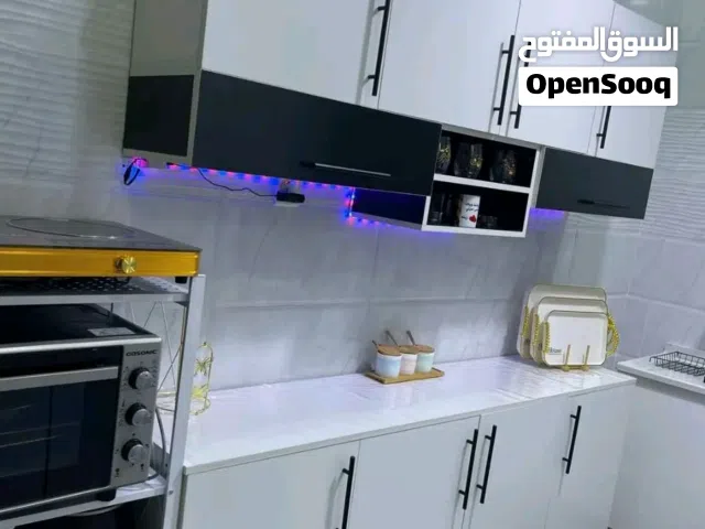 كاونتر ومحلحق مترين تركي mdfوسنك مرمر